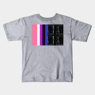 Genderfluid, They/Them Pronouns - Identity Pride Kids T-Shirt